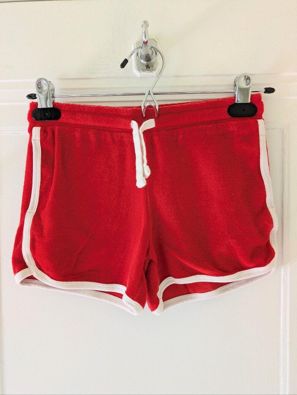 Primary Red Terry Shorts